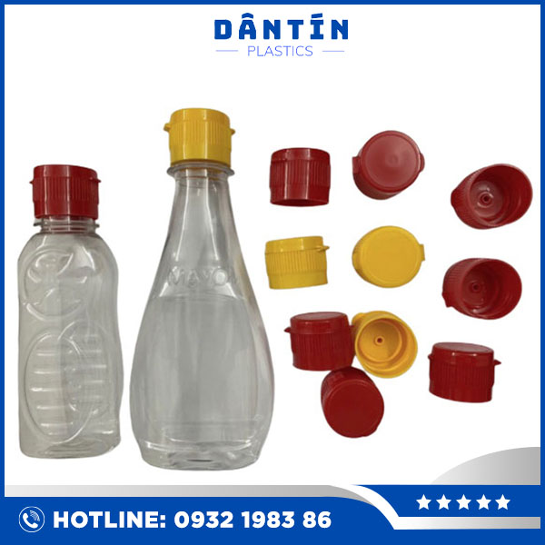 Nắp nước sốt và gia vị